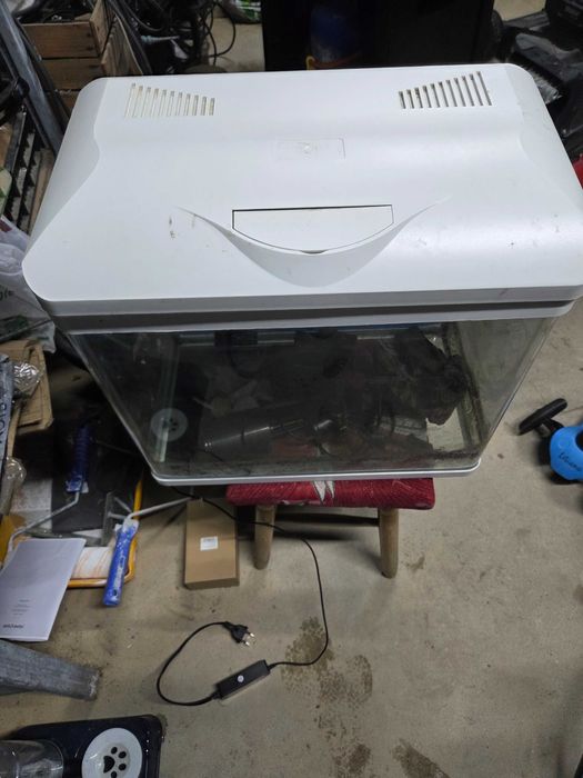 Akwarium INVITAL 49 litrów LED plus filtry akcesoria