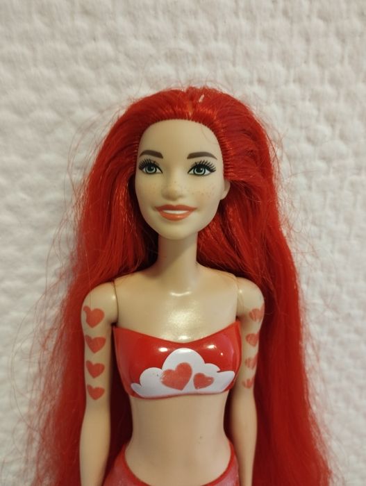 Lalka Barbie Syrenka seria Colour Reveal