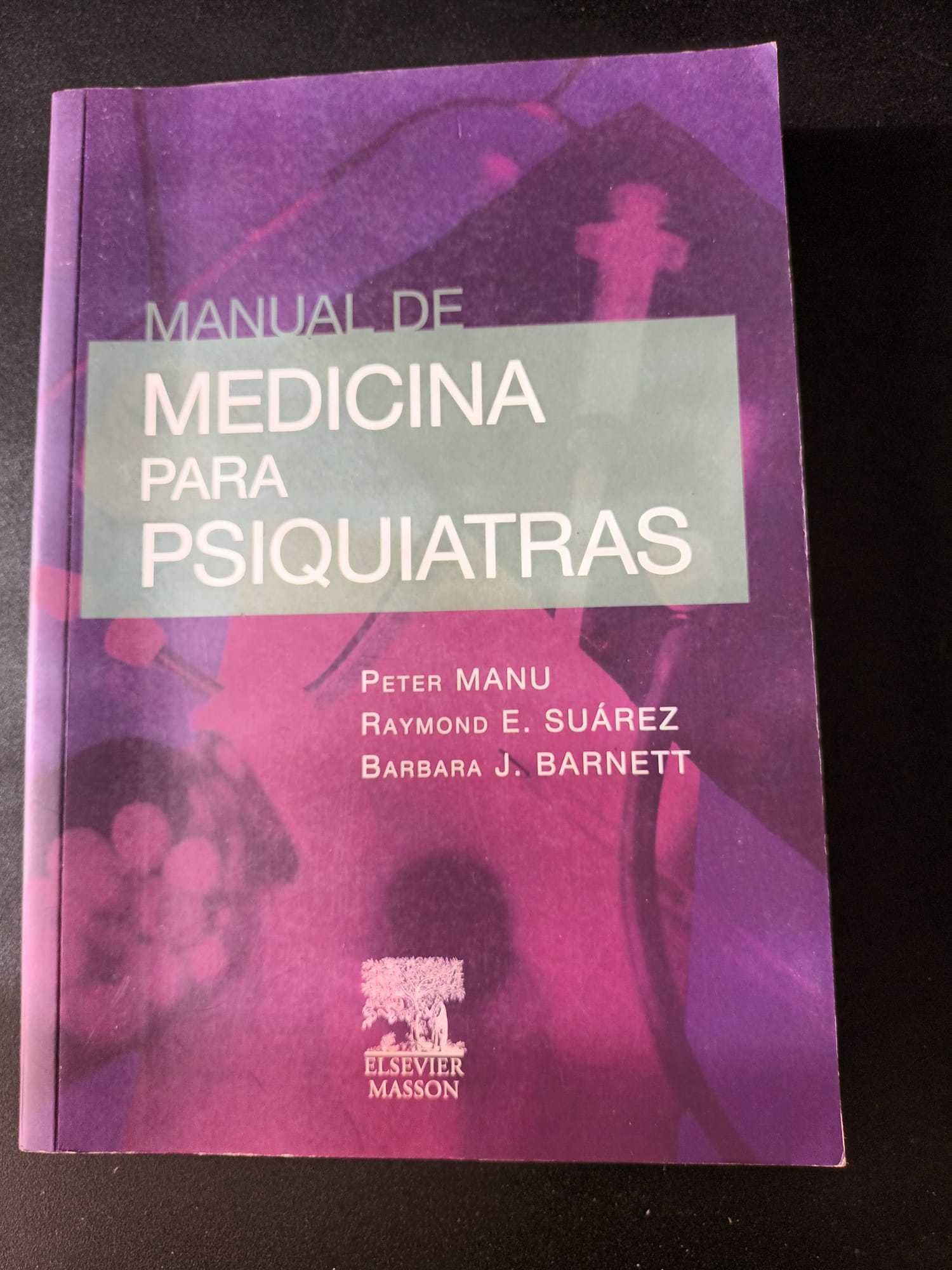"Manual de Medicina para Psiquiatras" por Manu, Suaréz e Barnett