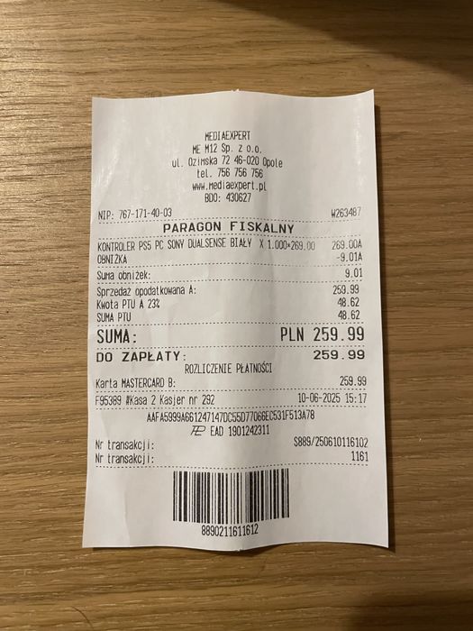 Kontroler Sony DualSense Biały! Gwarancja!