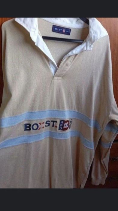 Polo manga comprida boxst em bom estado tamanho L grande