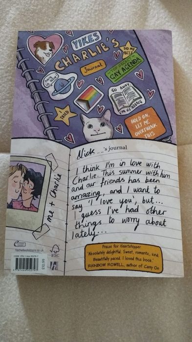 "heartstopper: volume 4" em inglês