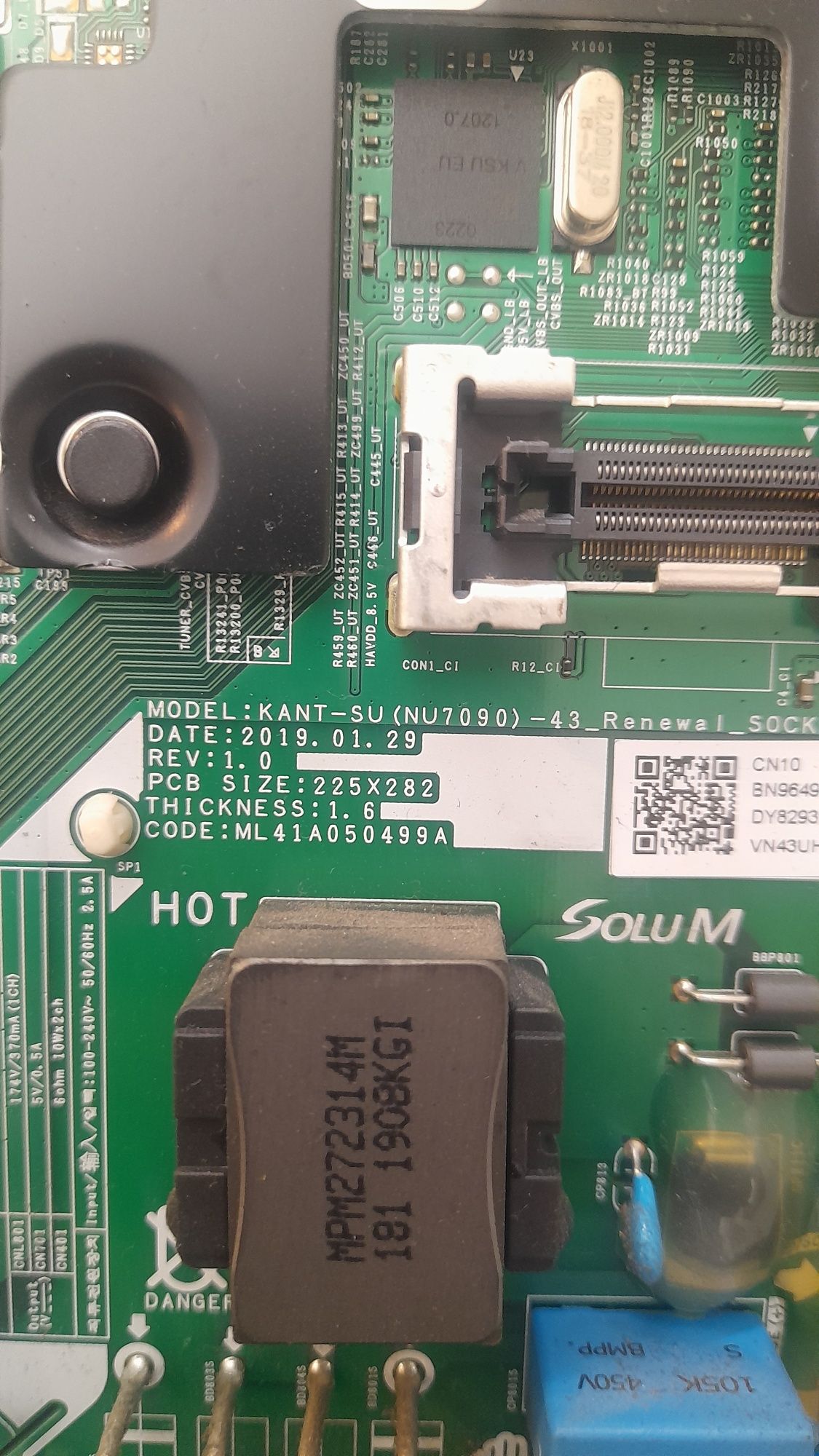 Placa Samsung Kant Su (NU7090)