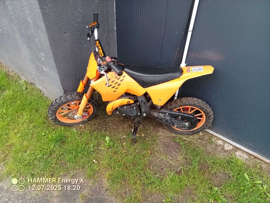 Minicross Cross 49ccm Dla Dziecka 6-9 Lat Nitro Niemiecki