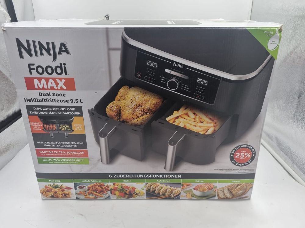 Ninja Foodi Max Dual AF400EU frytkownica beztłuszczowa