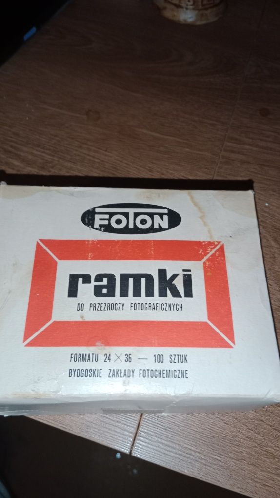 Ramki do slajdów 57szt z czasów PRL