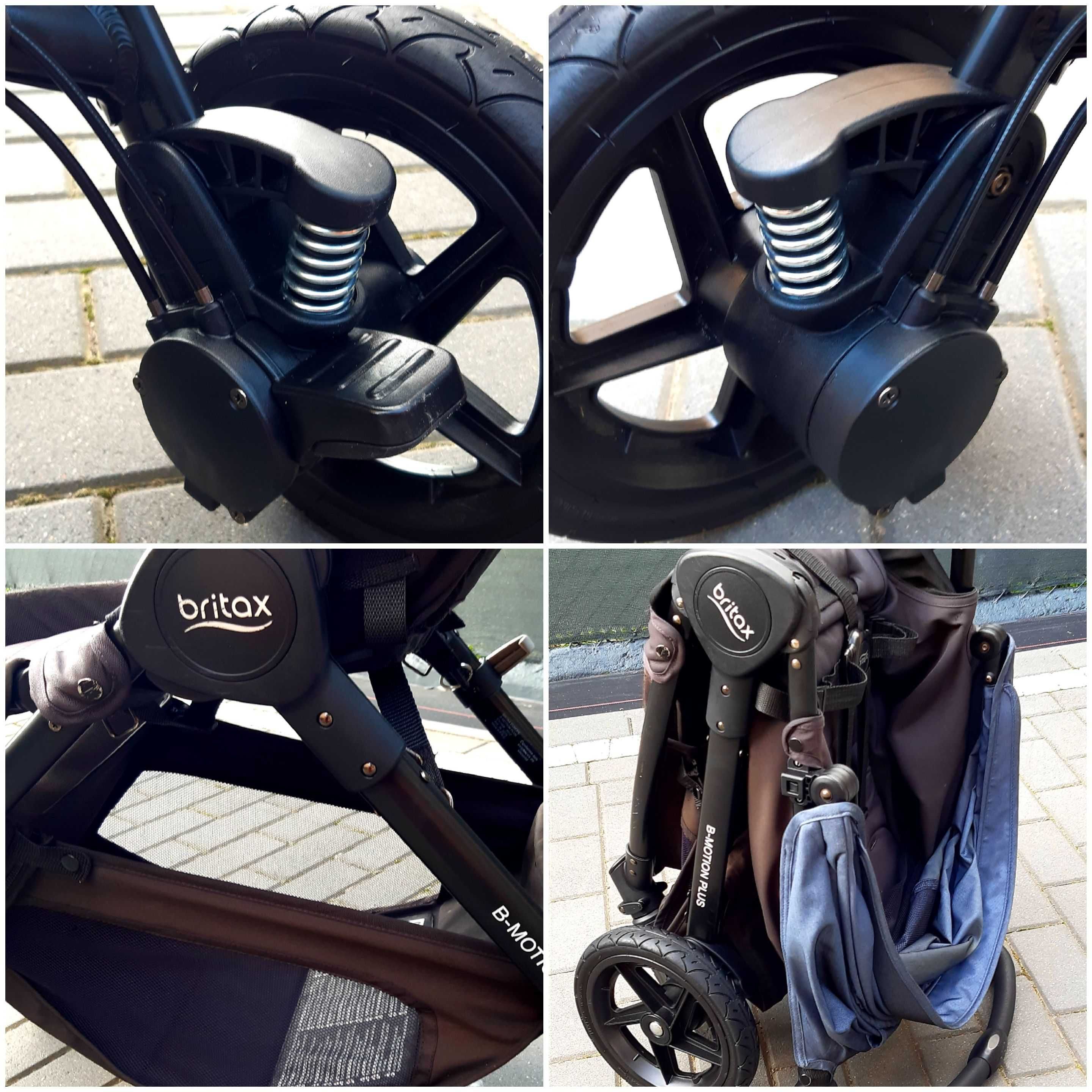 Wózek BRITAX B-Motion plus + gratis; SUPER STAN