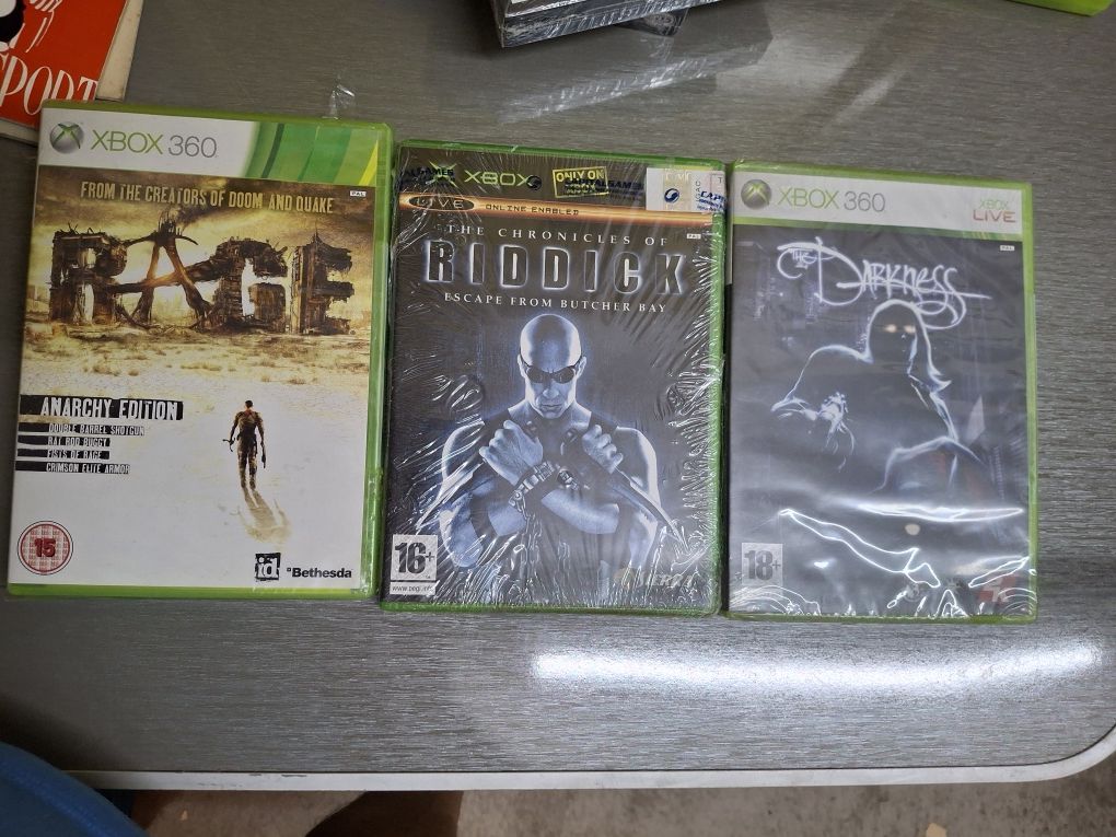 Jogos vintage xbox novos alguns selados
