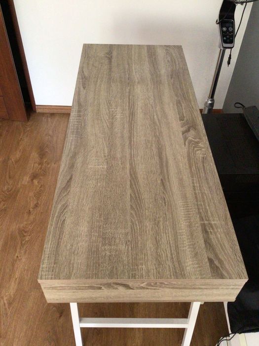 Biurko ABBETVED 48x120 dąb/biały