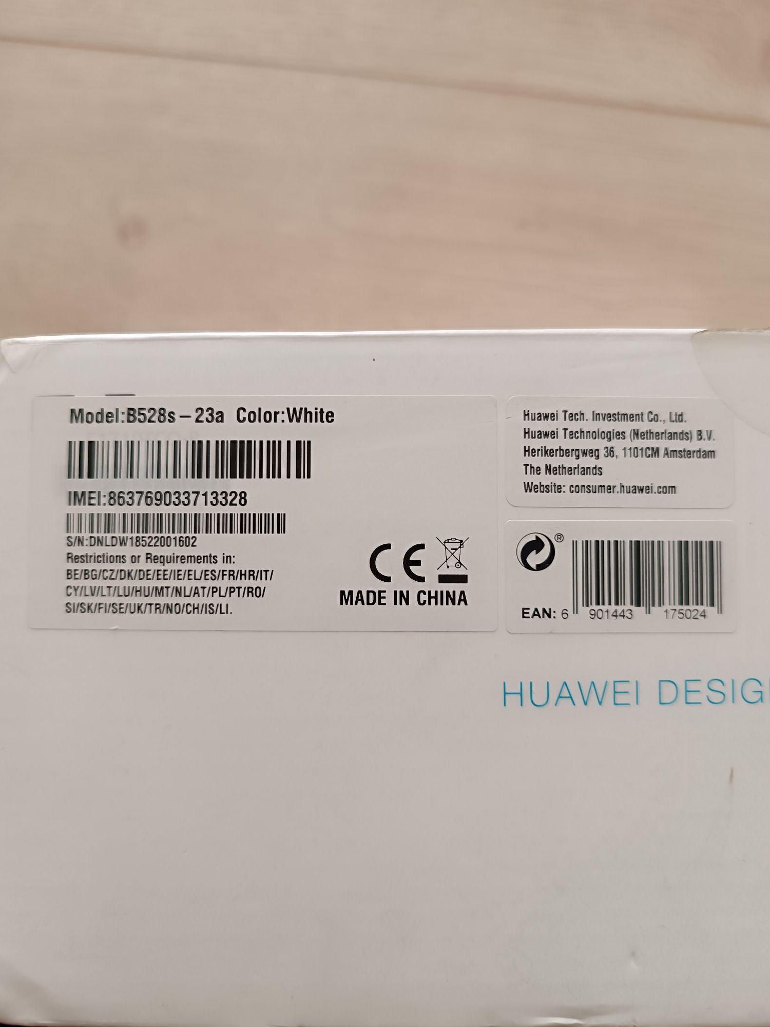 Huawei 4GRouter B528