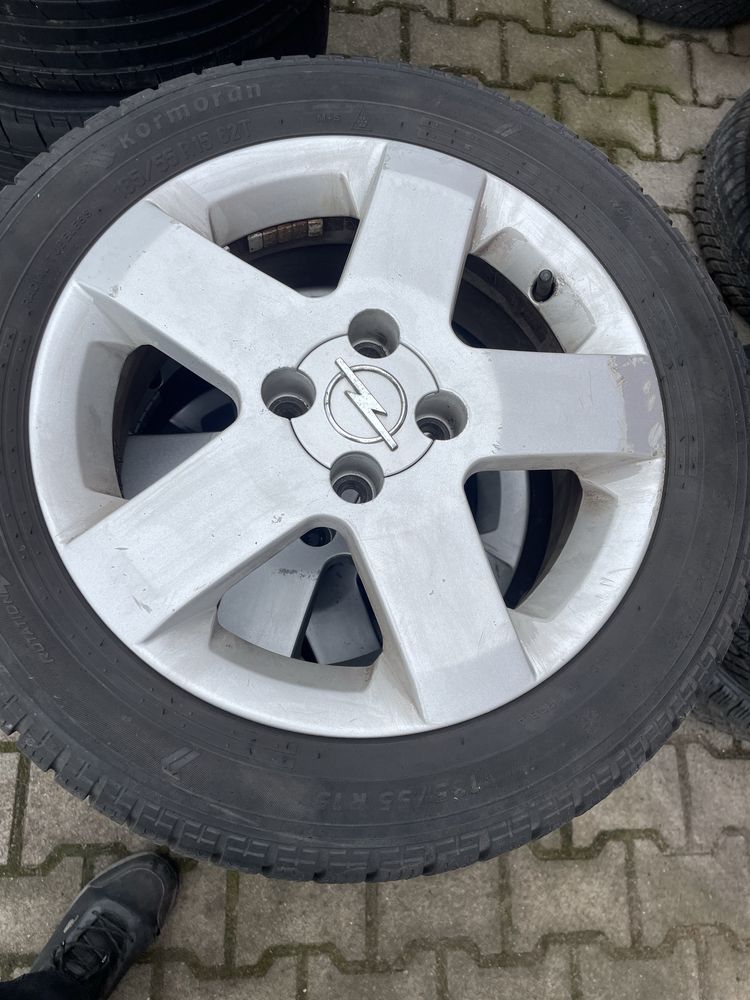 Kola felgi opel corsa c d e 15 cali 4x100 opony 185/55/15