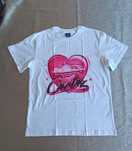 T-shirt Corteiz Alcatraz Heart Tee white