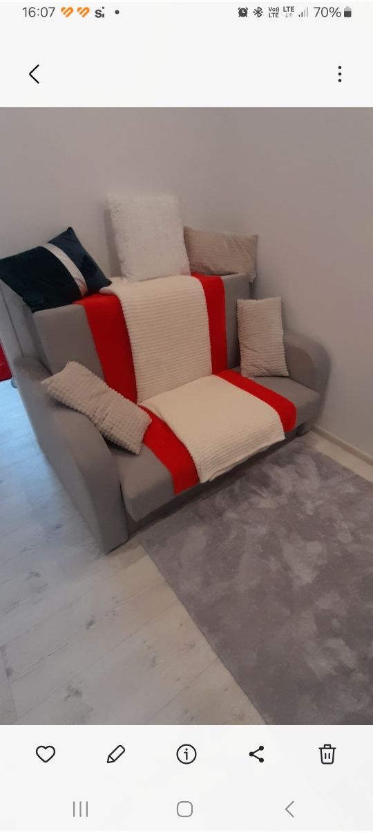 Sofa / fotel z funkcją spania