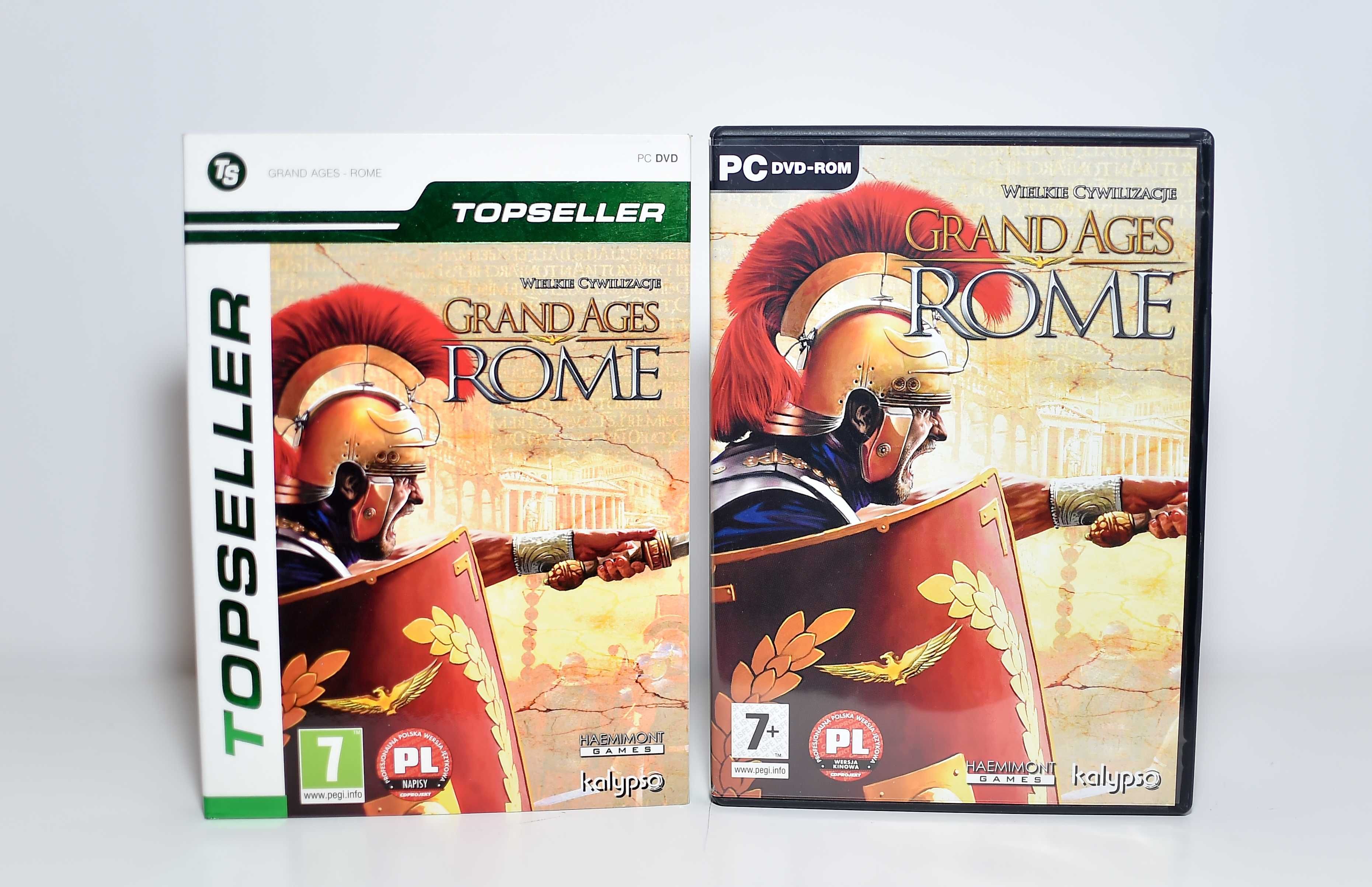 Gra PC #	Wielkie Cywilizacje Grand Ages Rome PL