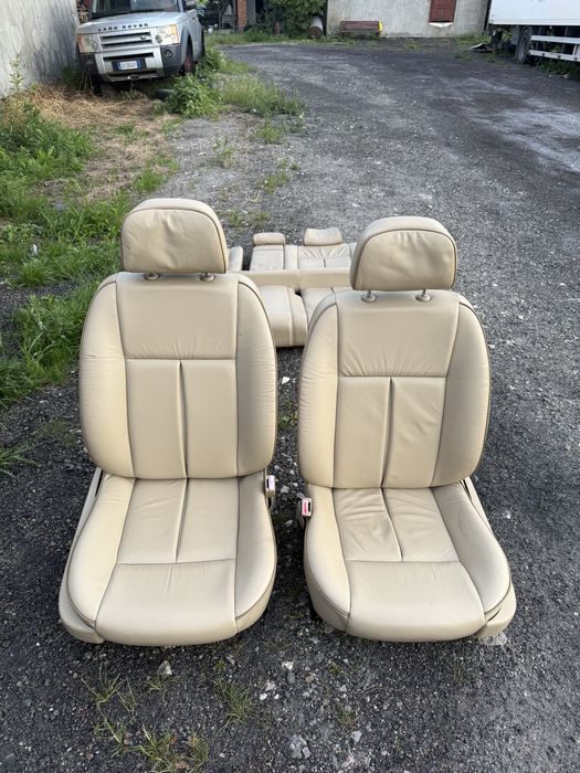 Komplet foteli skórzanych Peugeot 607 skóra