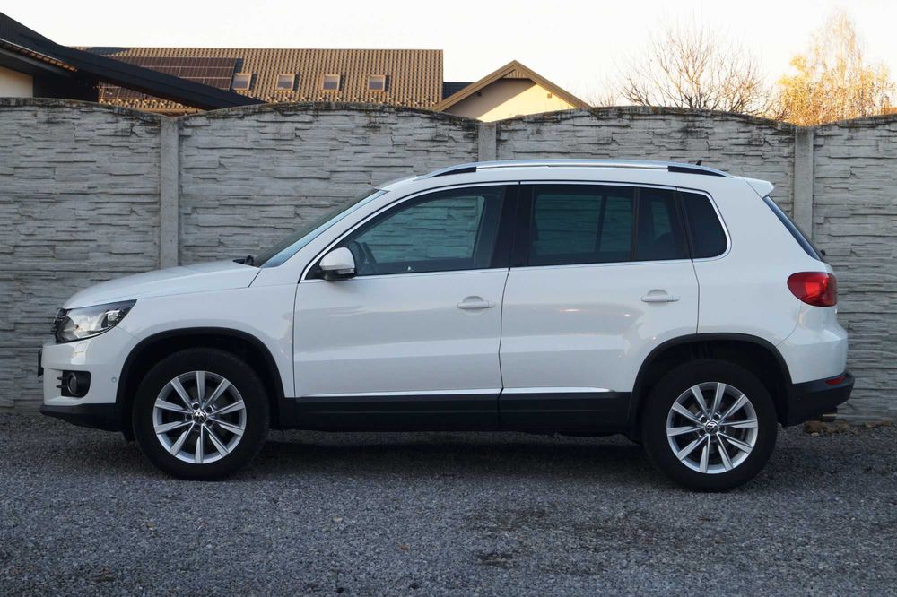 VW TIGUAN 2012r 2.0 TDI 140km 4x4 Ledy Bi-Xenon Nawigacja Panoramadach