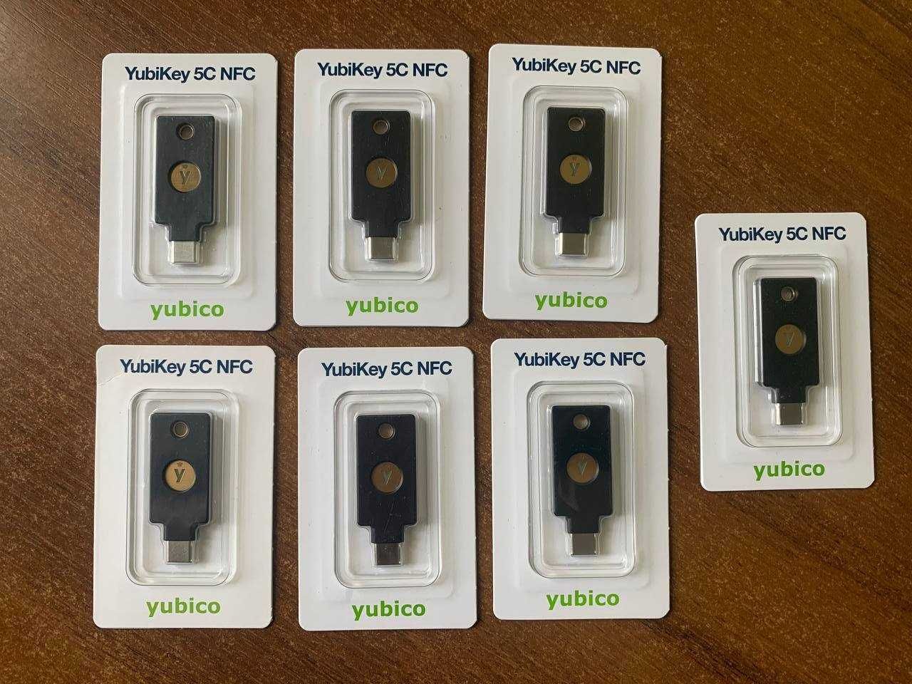 Аппаратный ключ Yubico Yubikey 5C NFC USB Type-C для защиты информации