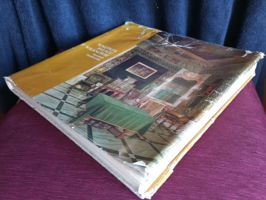 Książka album pałac w Wilanowie