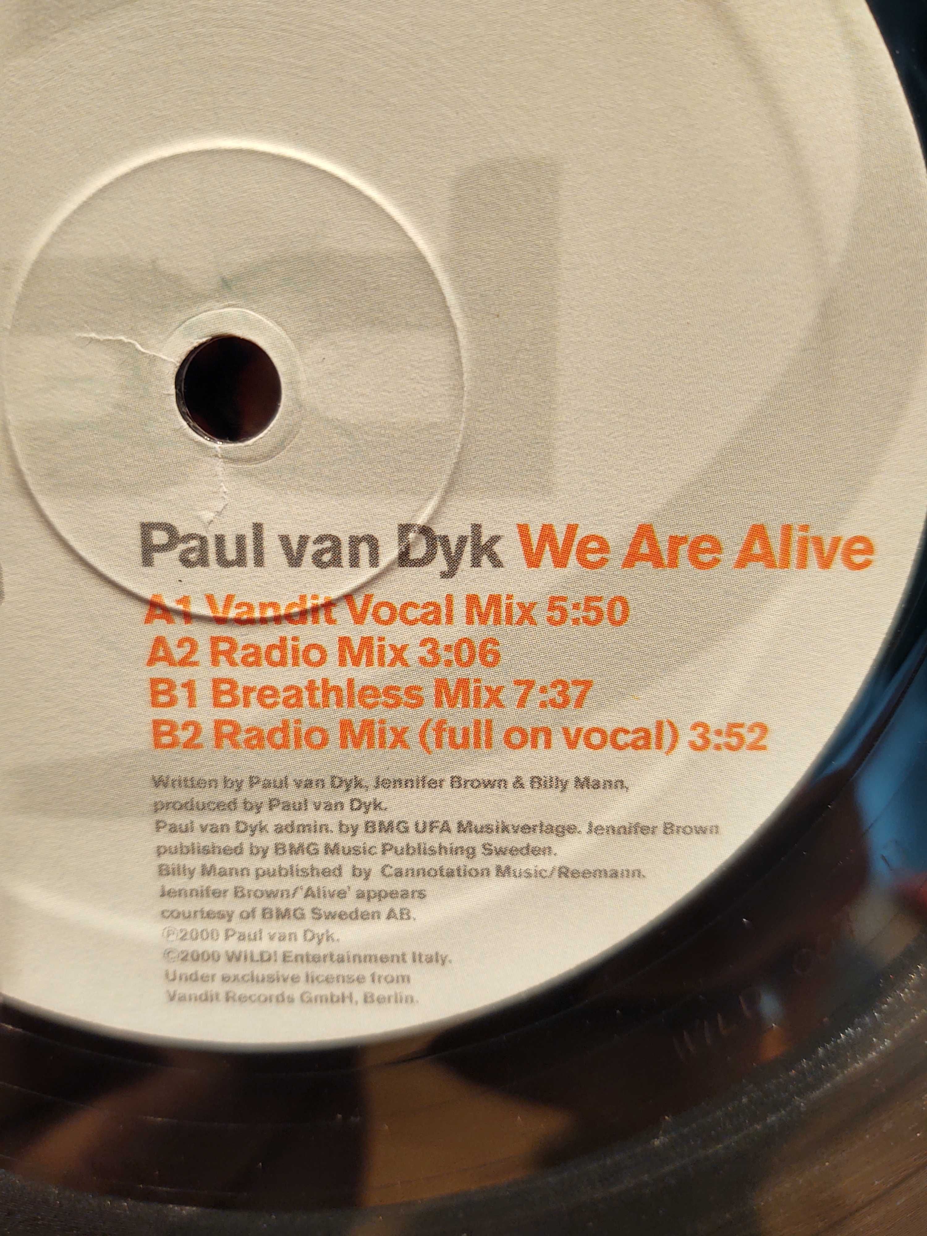 Paul van Dyk – We Are Alive   Winyl Trance Klasyk