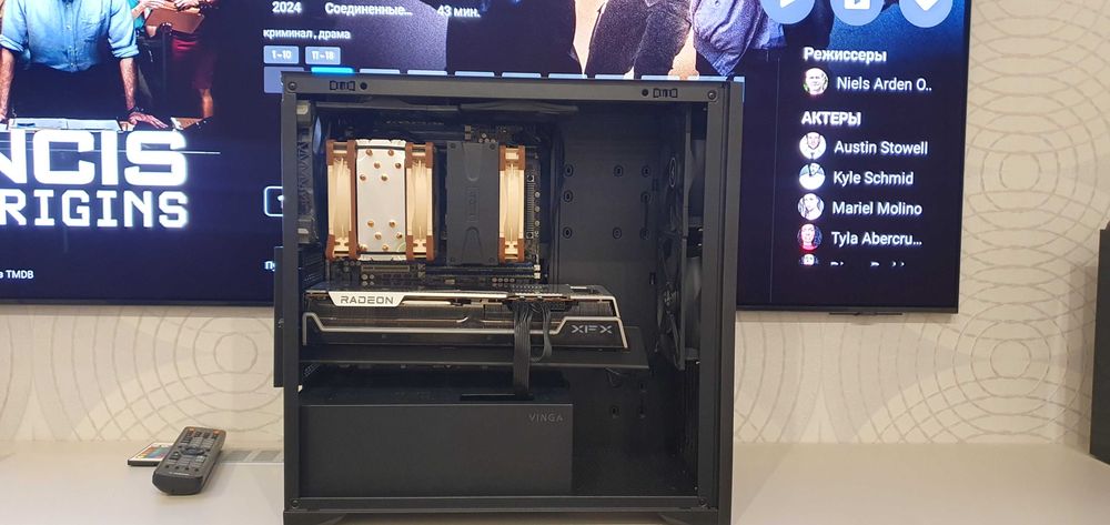 Робоча станція на базі Asus Z10PA-D8, з ЦП, ОЗУ, БП, і новим корпусом