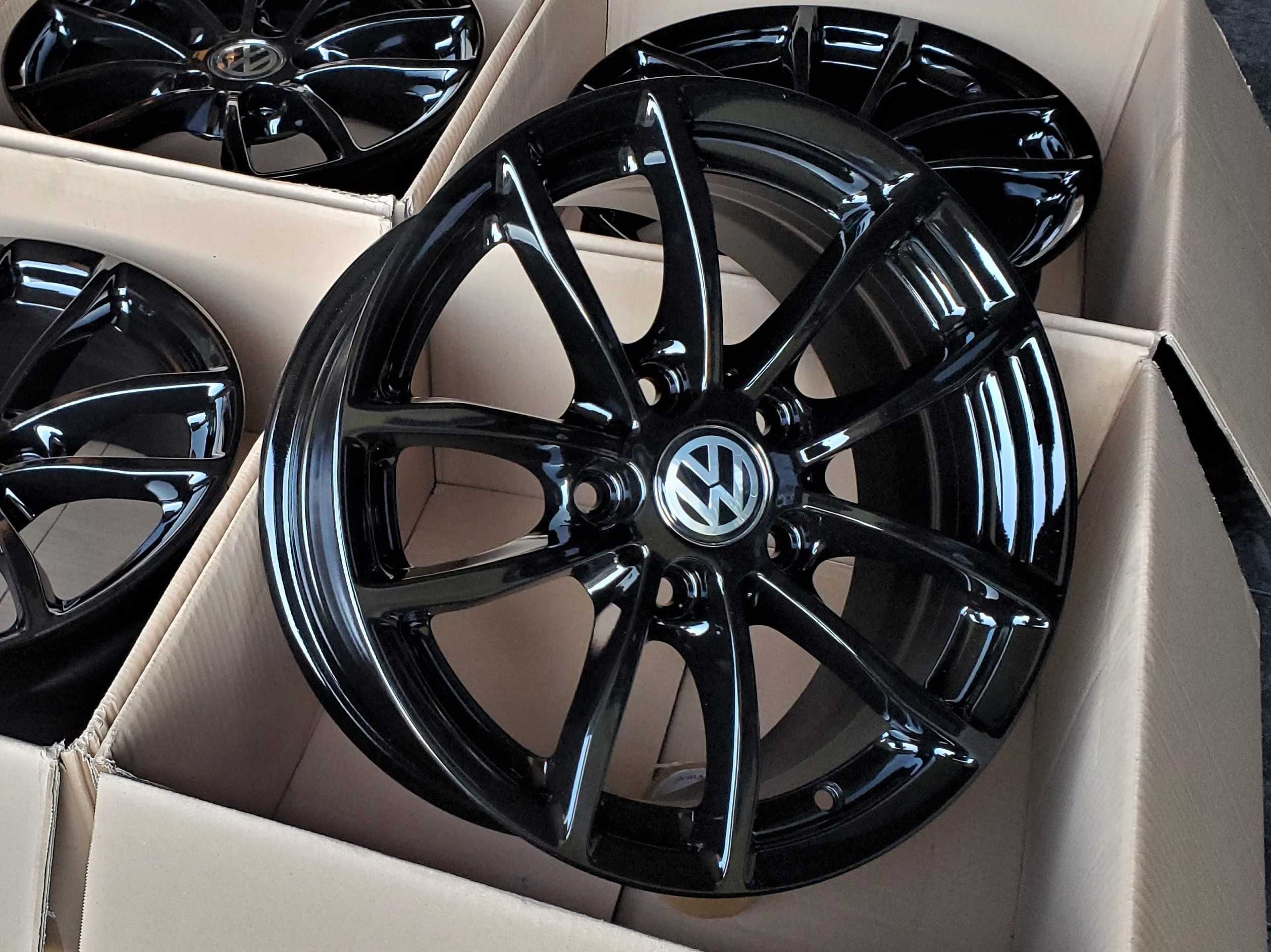 Alufelgi 16 VW T5 T6 Transporter Caravelle Multivan Czarne 5x120 481#