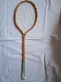 Коллекционная ракетка для тенниса(бадминтона) СССР бамбуковая