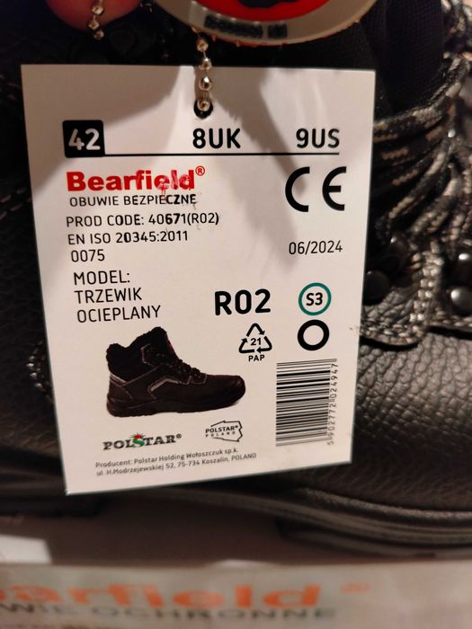 Buty robocze Bearfield nowe