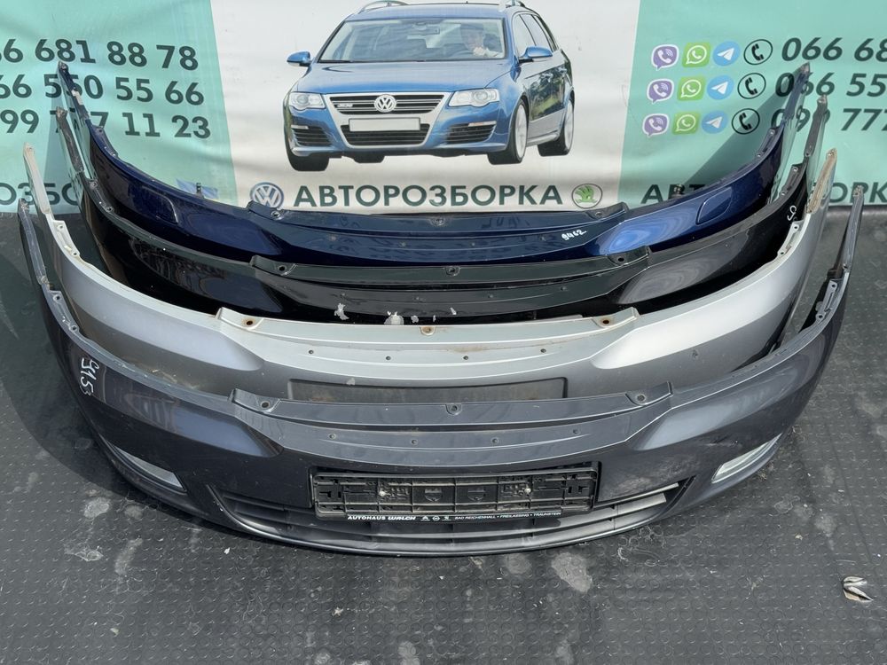 передний бампер шкода а5 фл бампер skoda a5 fl ретсайлинг 09-13р