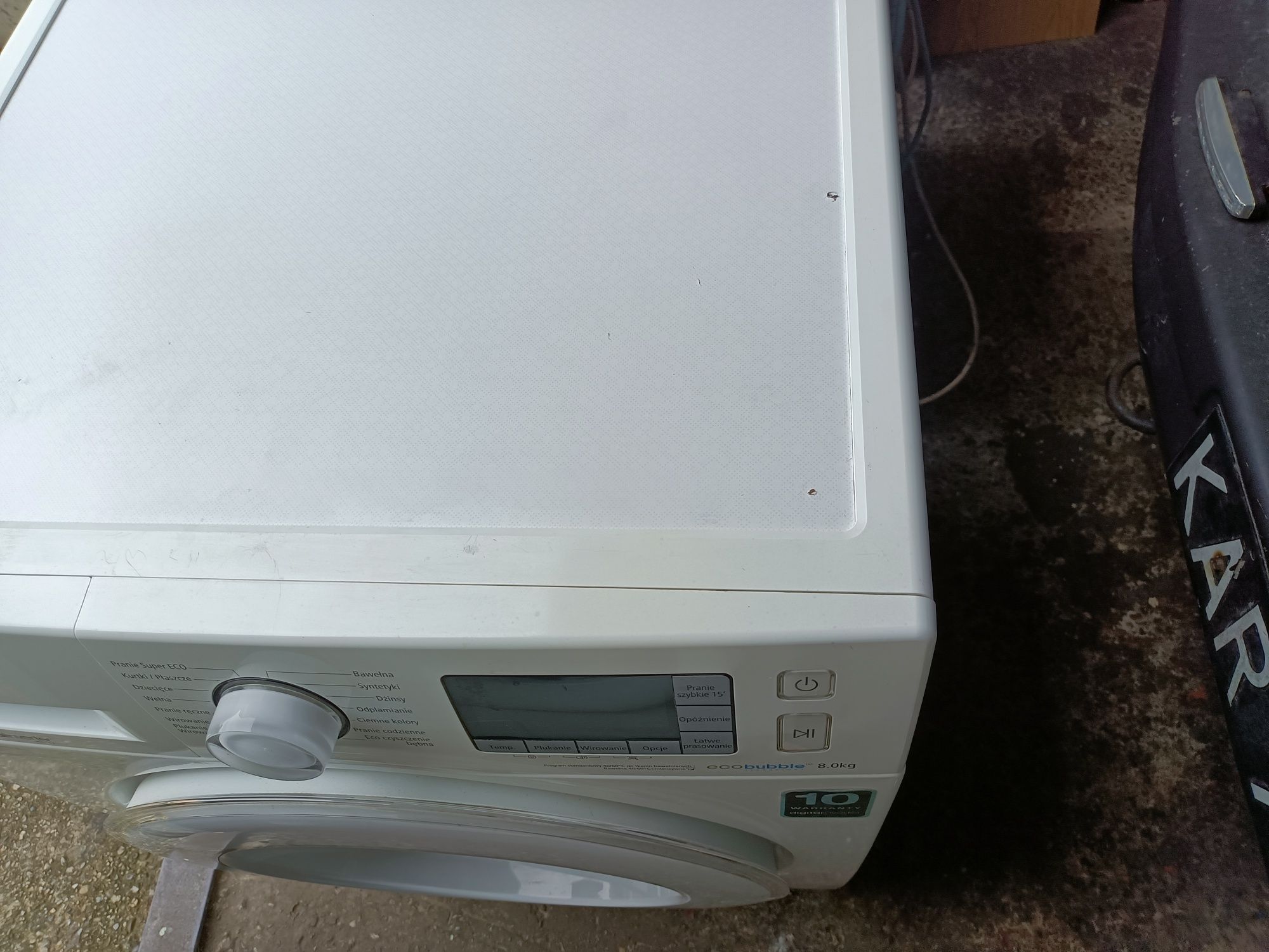 Pralka Samsung Eco Bubble WF80F5E5U4W