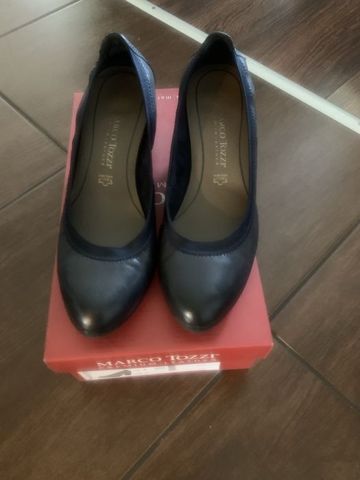 Buty na obcasie marco tozzi 38 anti shock