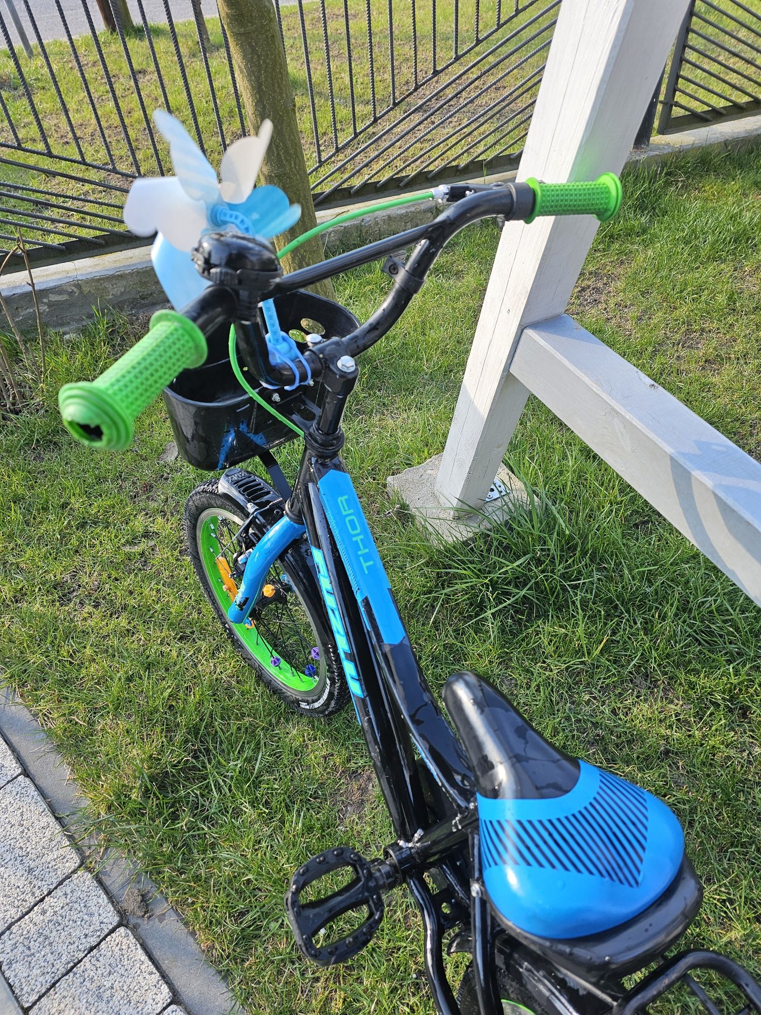 Rowerek fuzlu  THOR BIKE 14 PROWADNIK