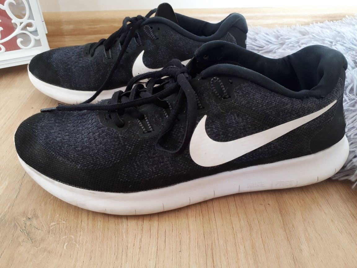 Nike Free RN 39 czarne melanż
