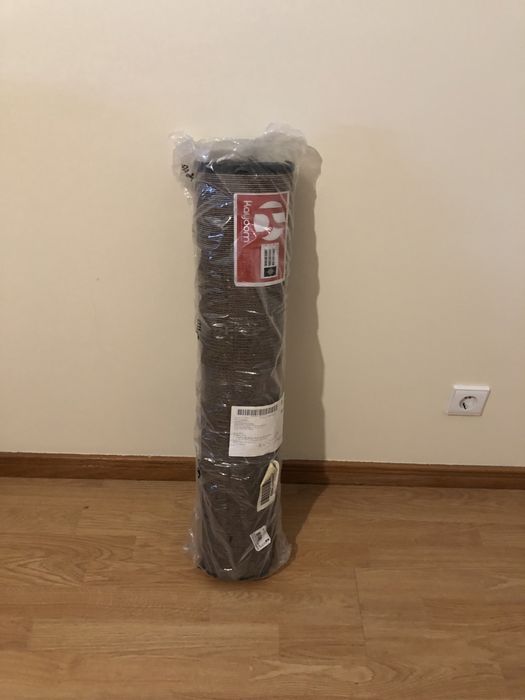 Tapete novo dentro da embalagem