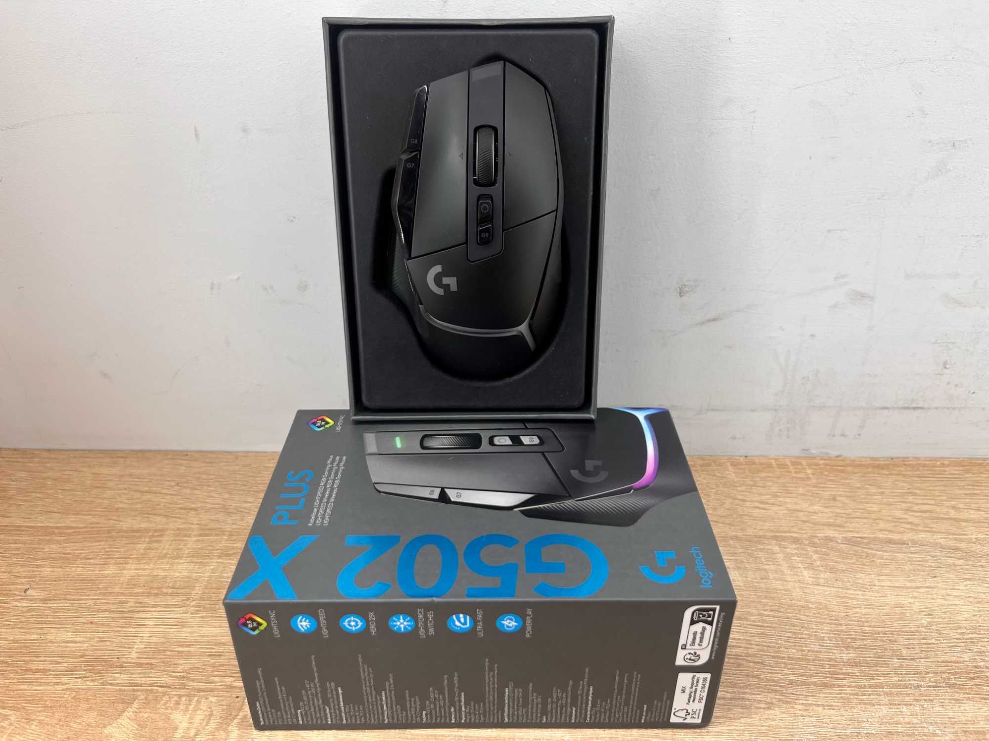 Mysz LOGITECH G502 X Plus Czarny