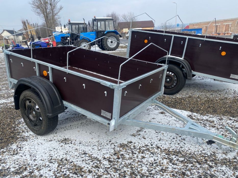 причеп оцинкований + фанера