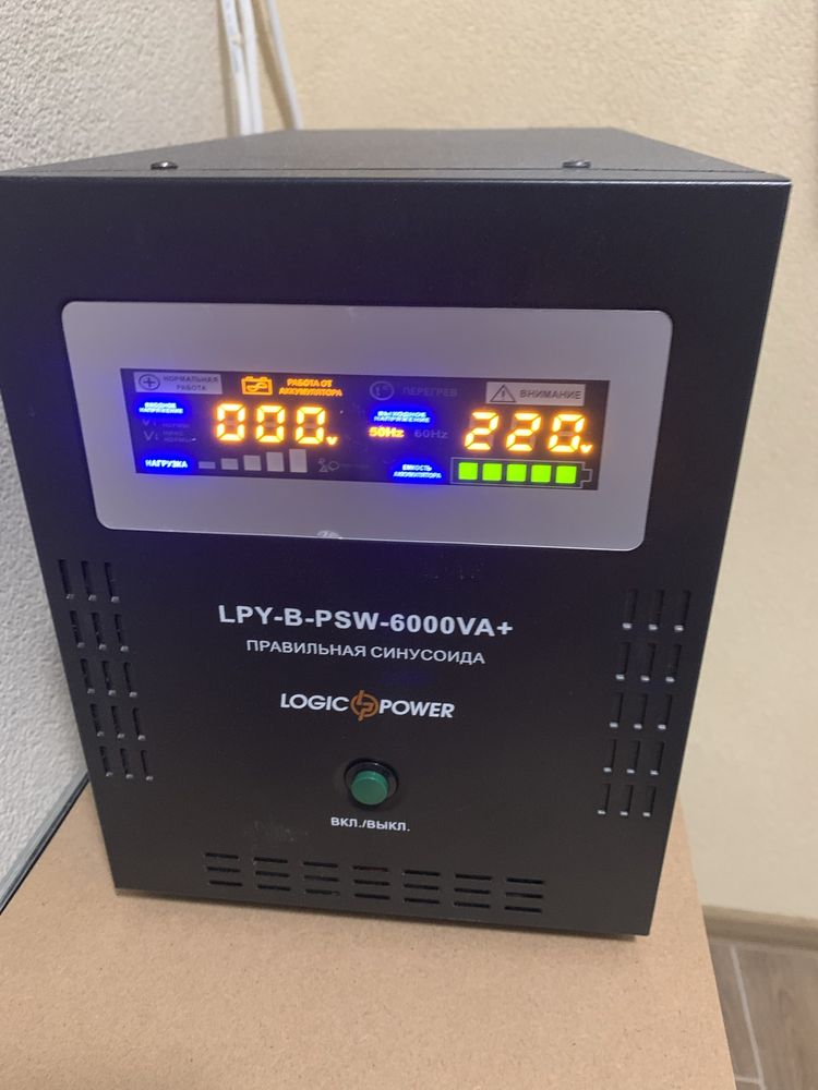ИПБ Logic Power  48V 6000VA+ правильная синусоида