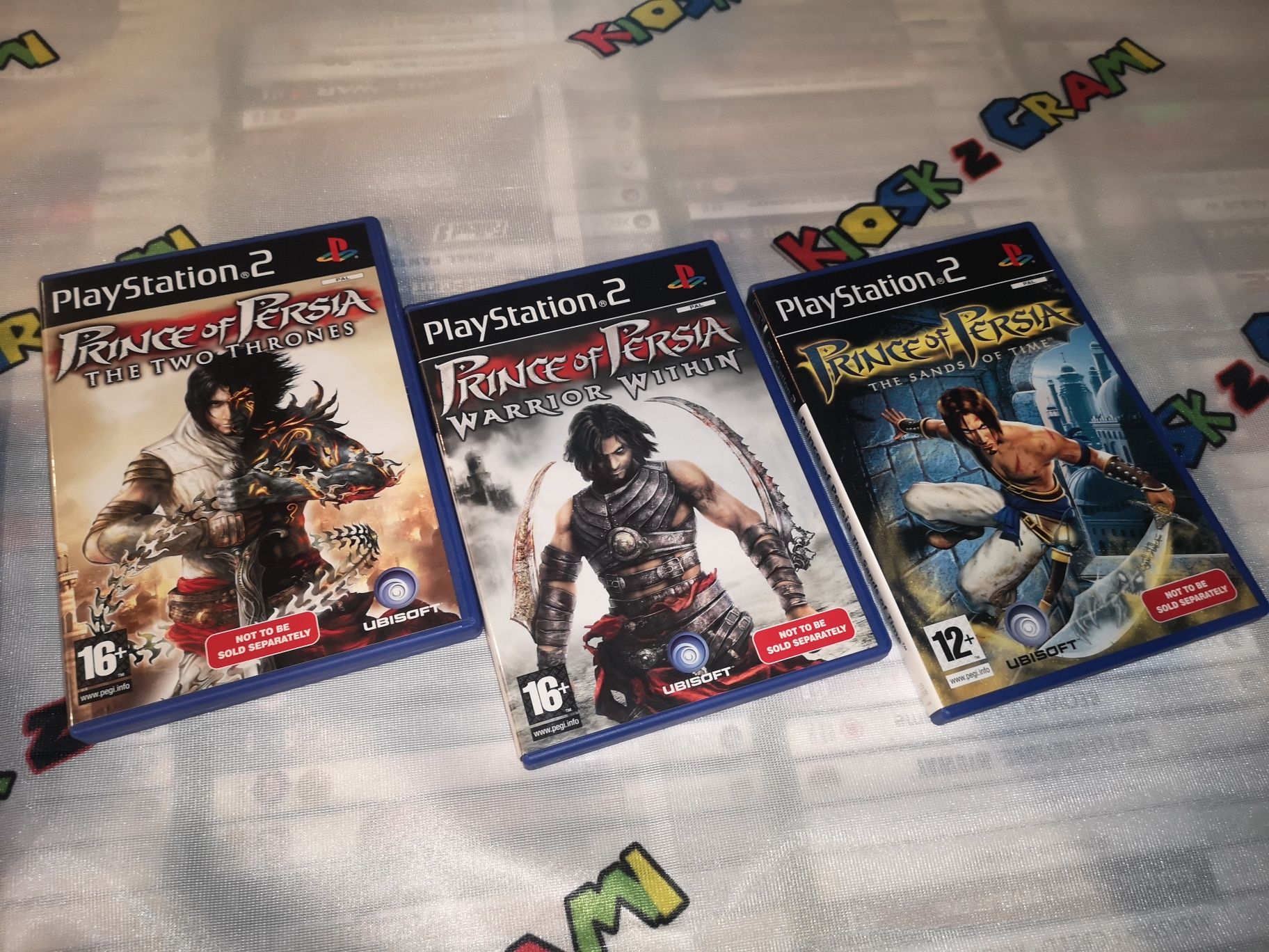 Prince of Persia Trilogy PS2 (3 gry) stan BDB (SKLEP)