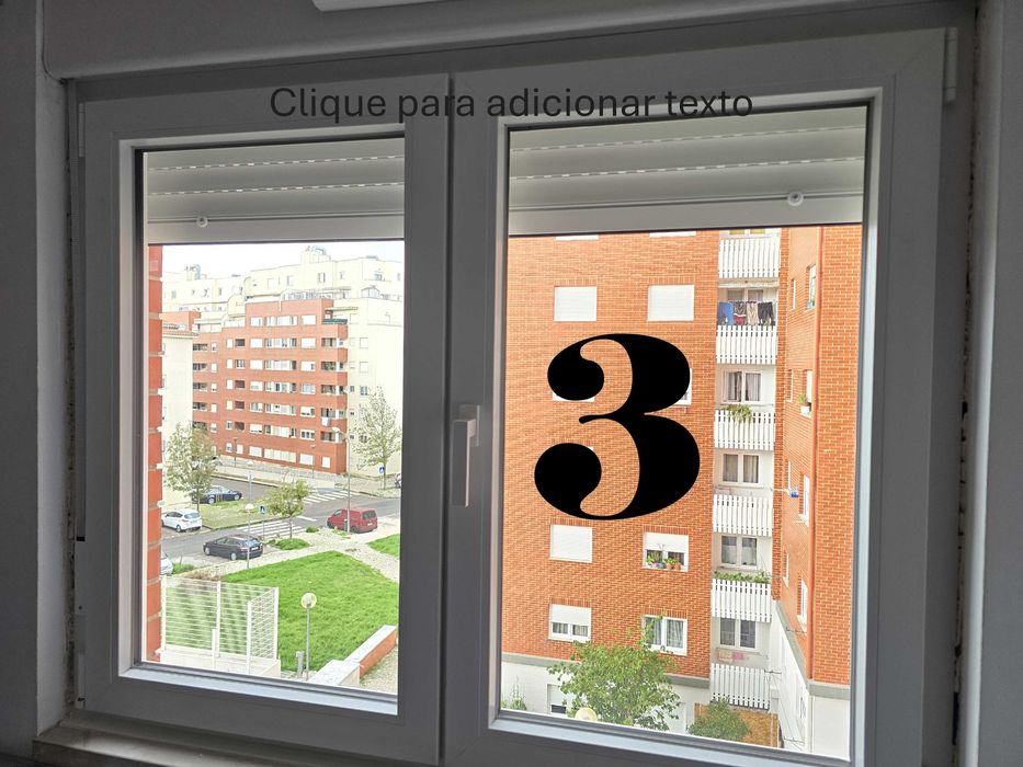 Vendo 4 janela pvc marca Cortizo com factura de compra