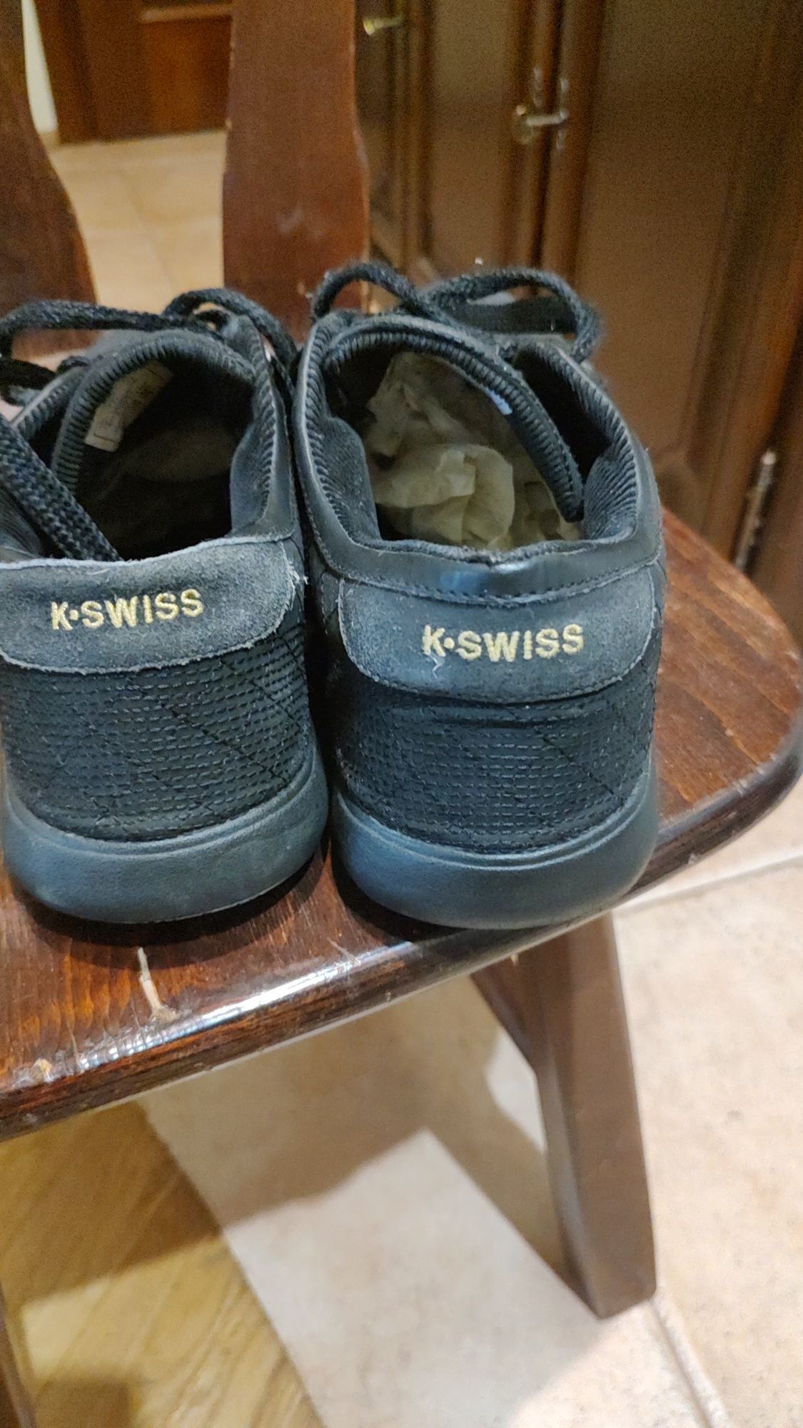 Кросівки K-SWISS,розмір 44,чорний ,