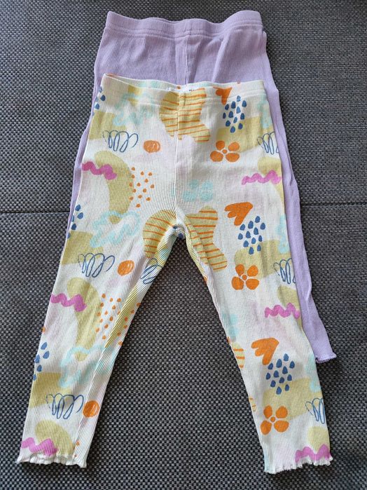 2pak 2 szt getry legginsy 92