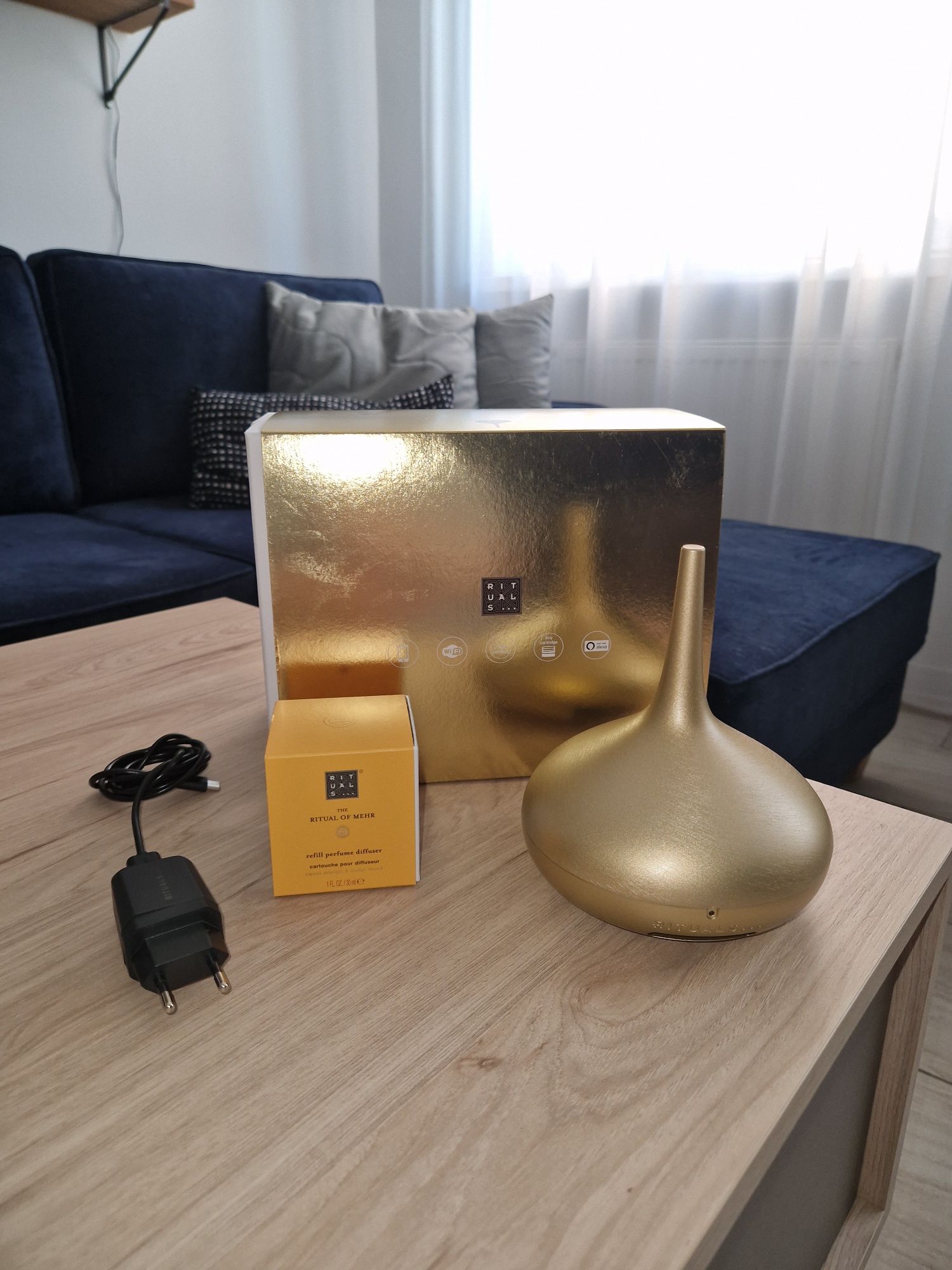 Rituals dyfuzor the perfume genie 2.1 urządzenie + wkład + nowy zapas