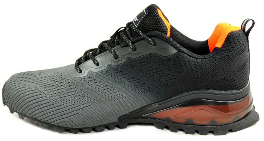 M1370 Szare SPORTOWE TERMOAKTYWNE buty trail running