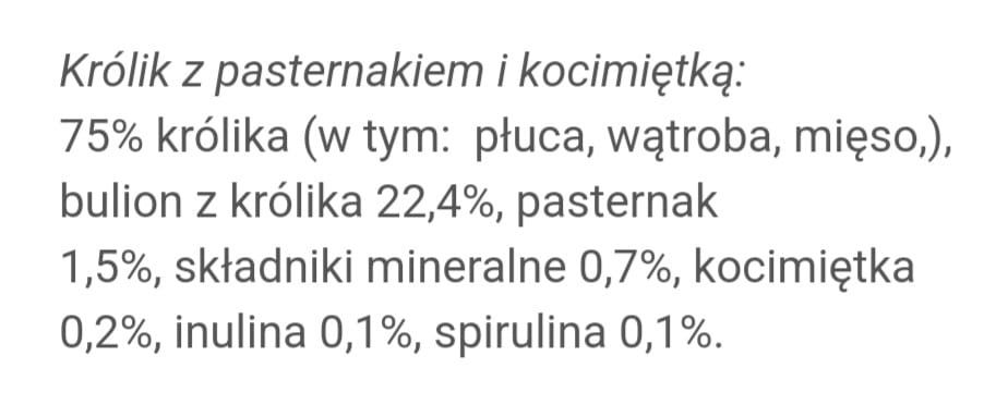 48x410g FERINGA SINGLE Meat KRÓLIK wysokiej jakości karma dla Kota bez