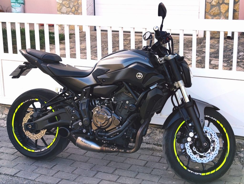 Yamaha MT-07 55kw Nacional