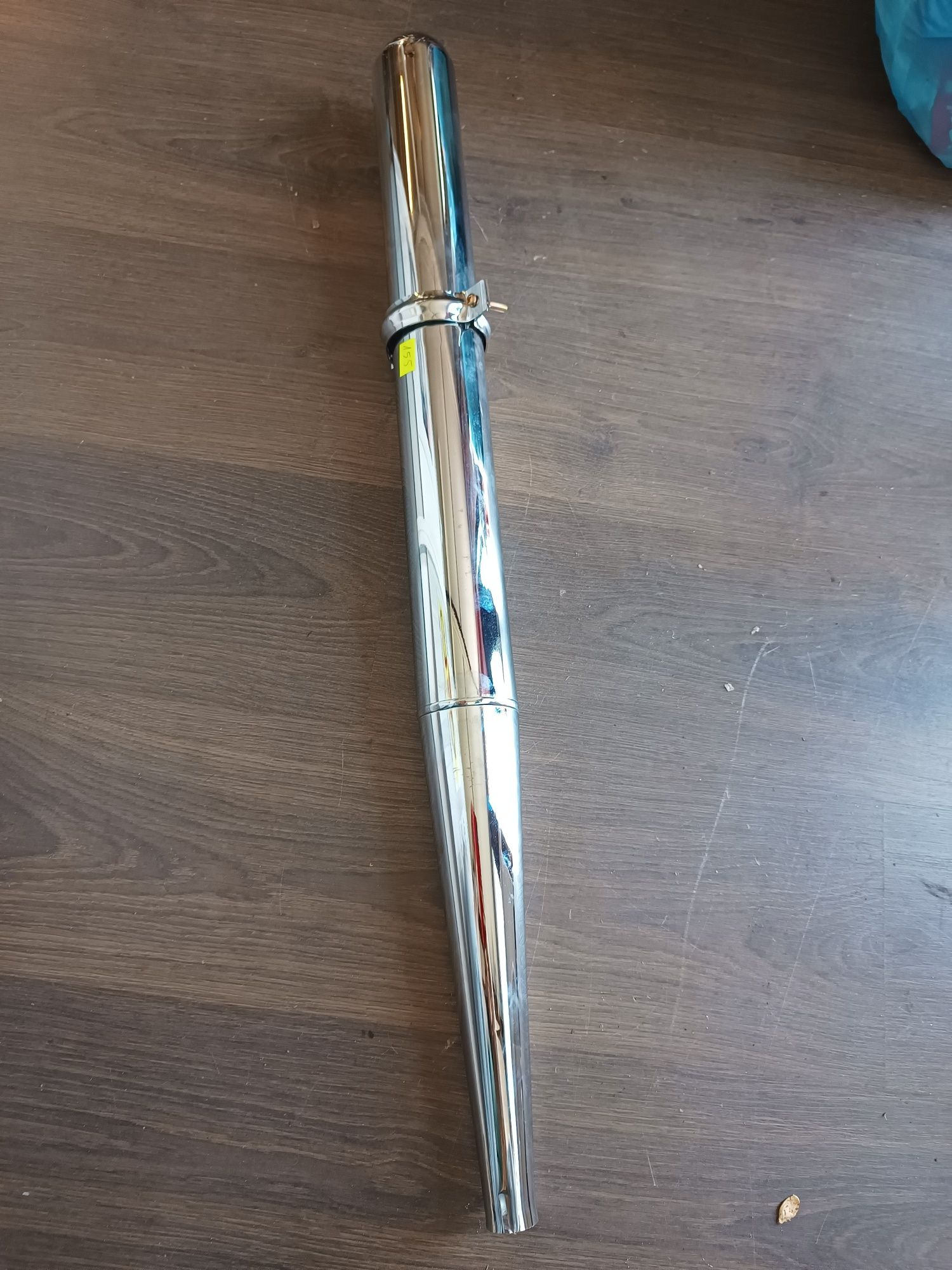 Nowy tłumik wydech chrom Simson S51 S50