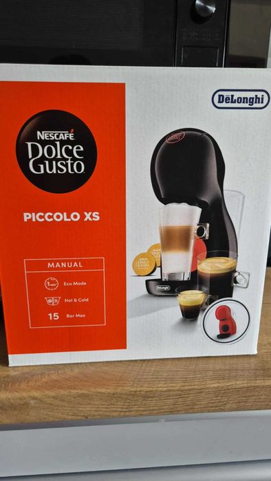 Nowy Ekspres do Kawy KRUPS Piccolo XS Nescafe Dolce Gusto KP1A3B10
