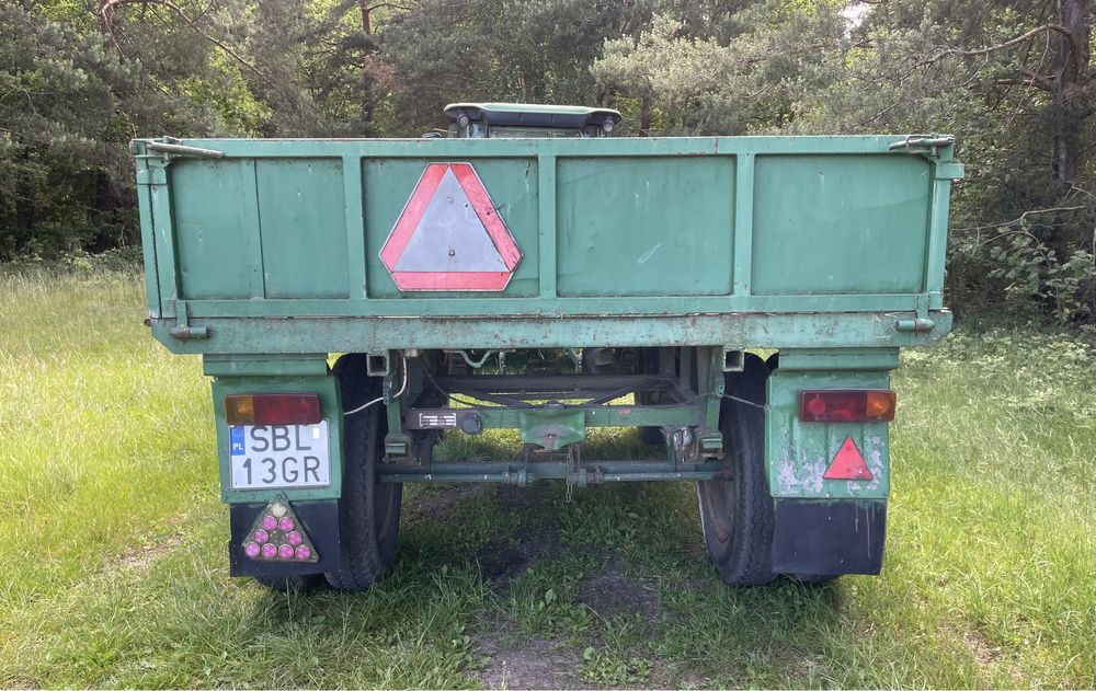 Przyczepa dwuosiowa 4.5t Autosan D44 oryginalna