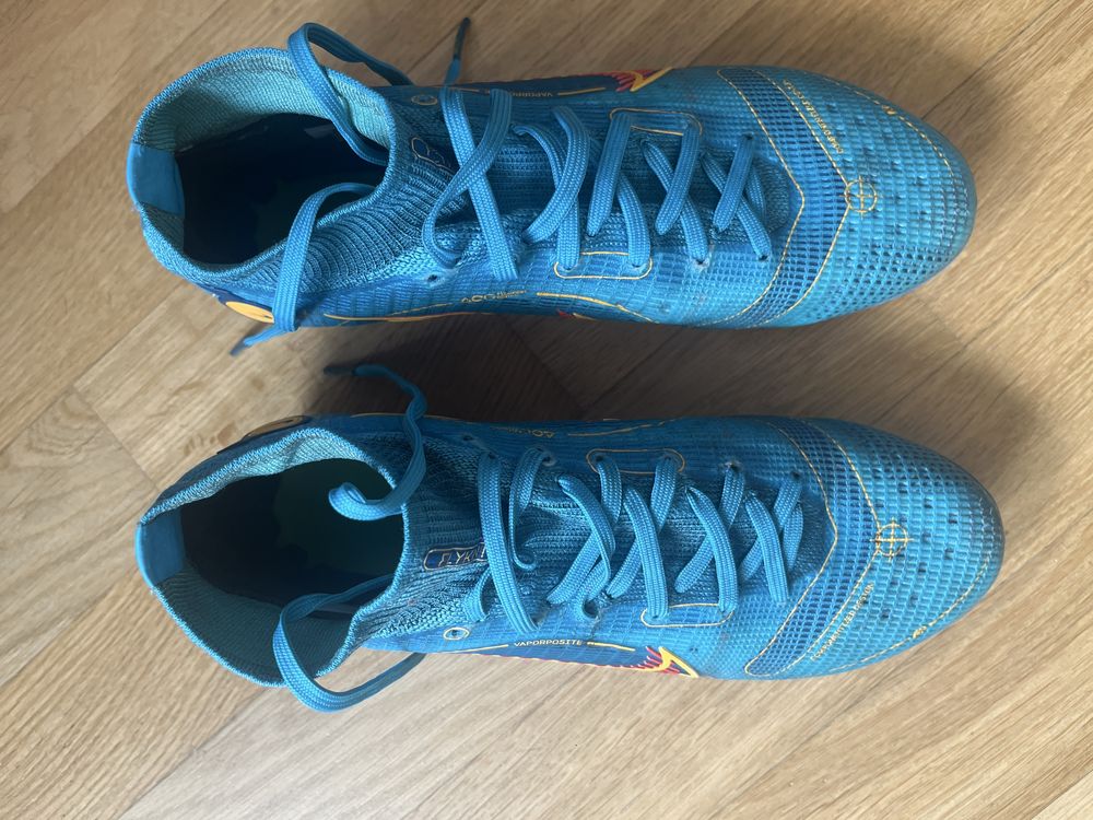 Korki Nike Mercurial Superfly 8 Elite FG - Niebieski PROFESJONALNE