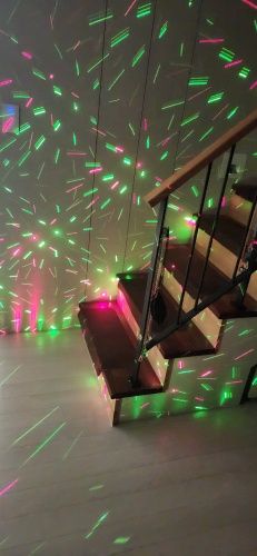 Projetor de laser led colorido discoteca