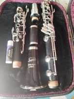 Raro clarinette Amatti kraslice 21 chaves